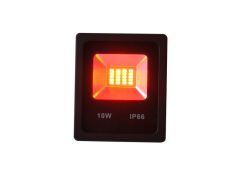 Rode LED Bouwlamp 10 Watt - IP66 - Crius