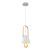 Hanglamp Modern Wit Aluminium met Hout - Valott Eeva