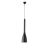 Moderne Zwarte Kegel Hanglamp  Valott Pullo