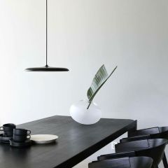 Hanglamp LED Design Zwart Rond 30 cm - Scaldare Albi