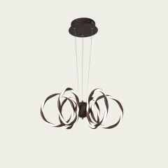 Hanglamp LED Design Bruin Rond - Scaldare Cala