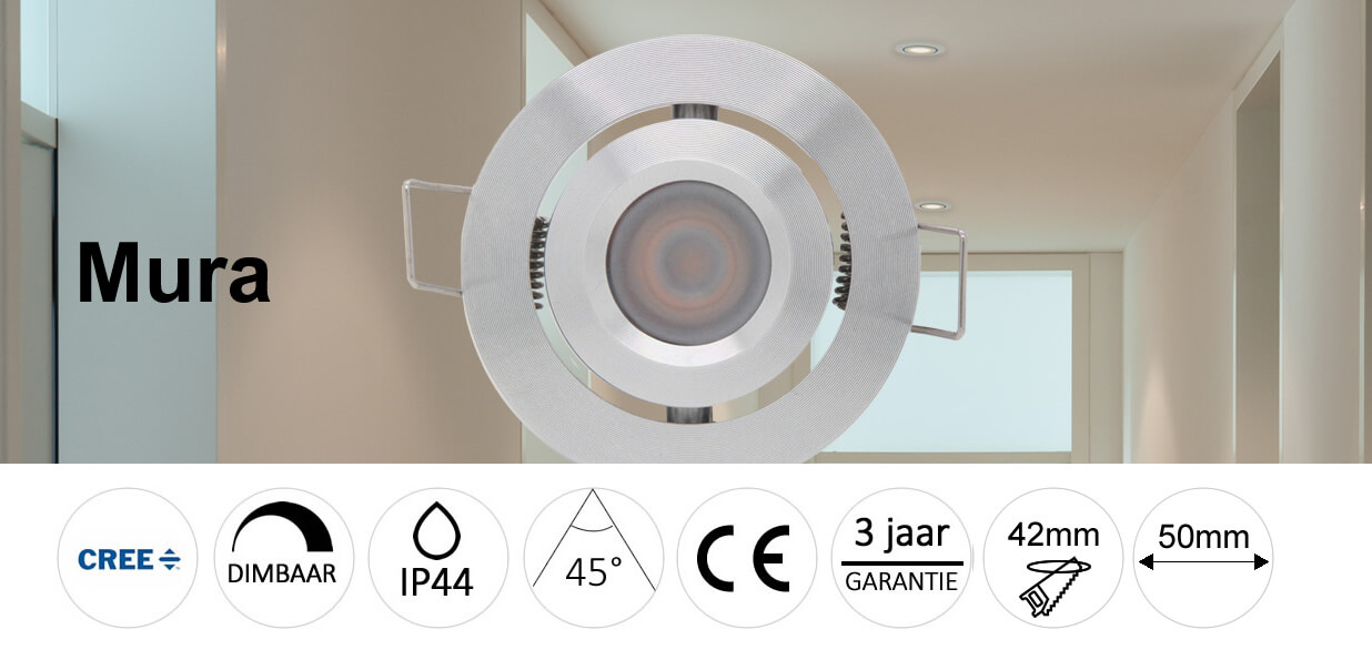 mura led inbouw spot