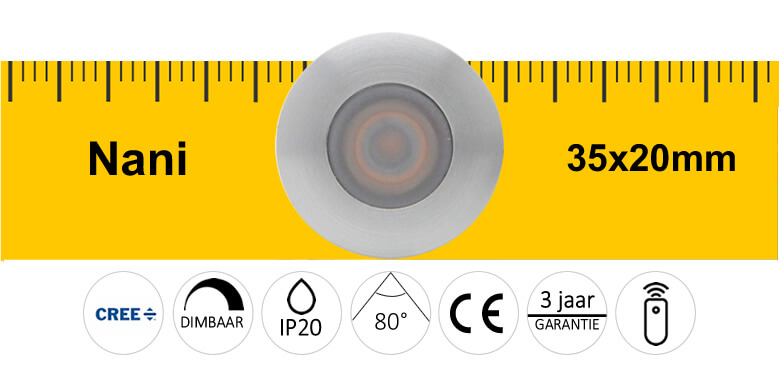 veranda verlichting opbouw specificaties Nani