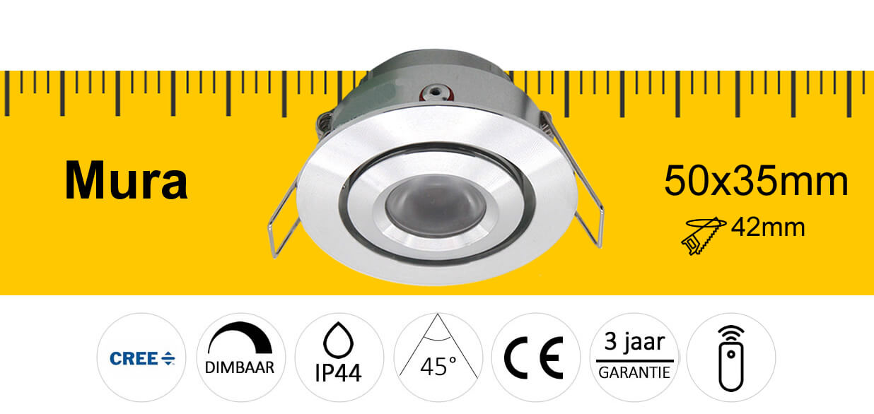 LED inbouw spot Mura specificaties 
